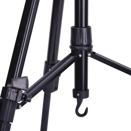 Мольберт-тренога металлический переносной, телескопический, 93х160х83 см, чехол, BRAUBERG ART, 192264 - Мольберты