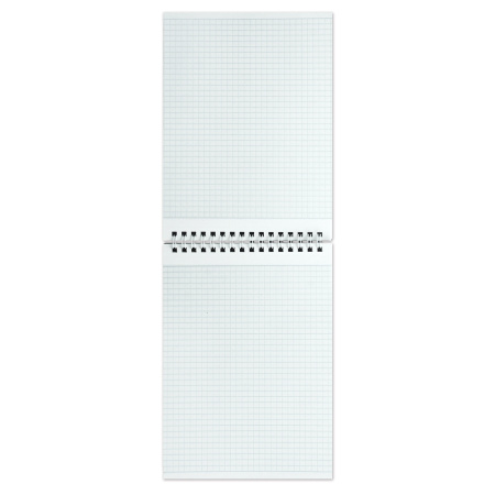 Блокнот А5 146х205 мм, 80 л., гребень, мелованная картонная обложка, клетка, ОФИСМАГ, 3 вида, 123021 - Блокноты