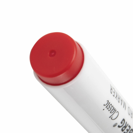 Маркер стираемый для белой доски КРАСНЫЙ, BRAUBERG "CLASSIC", 3 мм, с клипом, 152114 - Маркеры для досок