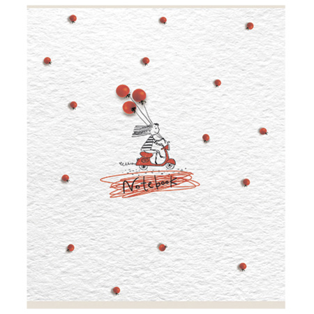 Тетрадь А5, 48 л., ПЗБМ, скоба, клетка, ламинация, конгрев, выборочный лак, "Мульти-Арт" (5 видов), 029951 - Тетради 40-48 листов