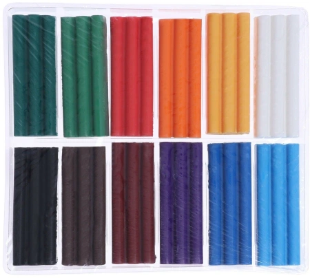 Набор пластики (полимерной глины) "Цветик" 12 цветов - Пластика для запекания в наборах