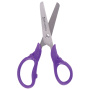 Ножницы BRAUBERG "FRUITY", 130 мм, ассорти, эргономичные ручки, закругленные лезвия, 236980 - Ножницы универсальные