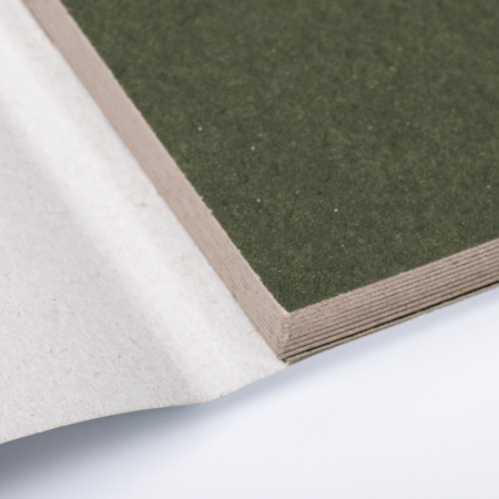 Альбом для пастели, картон ЗЕЛЕНЫЙ тонированный 630 г/м2, 207x297 мм, 10 л., BRAUBERG ART CLASSIC, 105920 - Альбомы и бумага для пастели