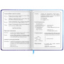 Дневник 1-4 класс 48 л., кожзам (твердая), застежка, ЮНЛАНДИЯ, "ФУТБОЛ", 105958 - Дневники для младших классов