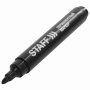 Маркер перманентный STAFF Basic PM-733, ЧЕРНЫЙ, круглый наконечник 2,5 мм, 150733 - Маркеры перманентные