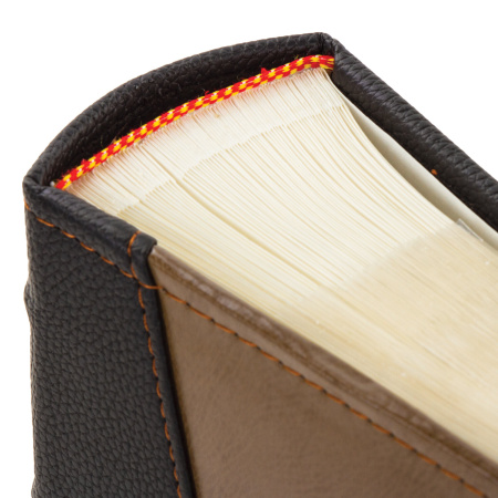 Фотоальбом BRAUBERG "Business style" на 300 фото 10х15 см, под кожу, бумажные страницы, бокс, 391183 - Фотоальбомы