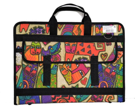 Папка А-3 объёмная с двумя карманами 470х330 мм