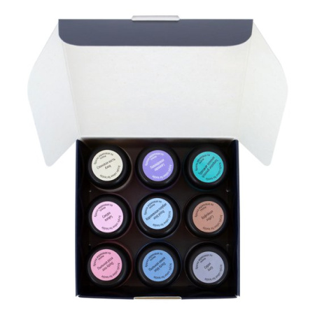 Набор акриловых красок по ткани "Decola" 9 цв 20 мл "Пастель" - Краски по ткани в наборах