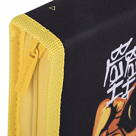 Пенал BRAUBERG с наполнением, 1 отделение, 1 откидная планка, 24 предмета, 21х14 см, "Rebel", 271528 - Пеналы с наполнением