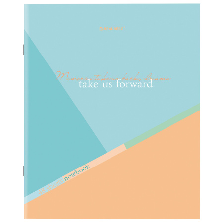 Тетрадь А5 48 л. BRAUBERG скоба, клетка, обложка картон, "Multicolor", 1 шт, 404361 - Тетради 40-48 листов