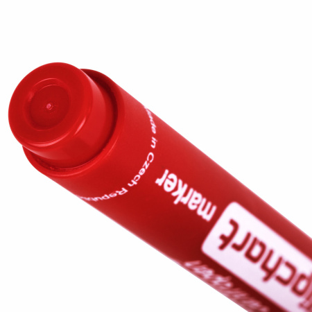 Маркер для бумажного флипчарта КРАСНЫЙ CENTROPEN, НЕПРОПИТЫВАЮЩИЙ, 2,5 мм, 8550, 5 8550 0104 - Маркеры для флипчартов