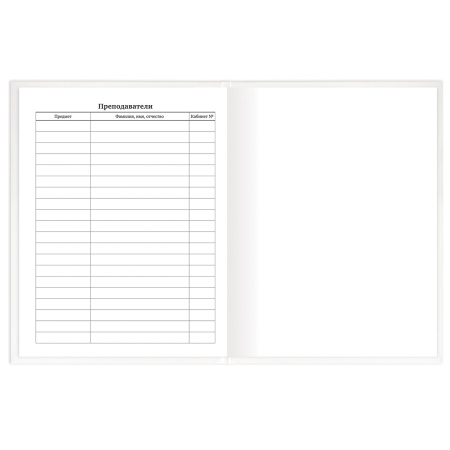 Дневник 1-11 класс 40 л., твердый, BRAUBERG, матовая ламинация, БЕЛЫЙ, 105540 - Дневники для старших классов