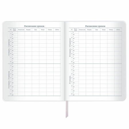 Дневник 1-11 класс 48 л., кожзам (гибкая), печать, фольга, BRAUBERG, "Insight", 106176 - Дневники универсальные