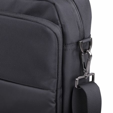 Сумка портфель BRAUBERG Expert с отделением для ноутбука 15,6", 2 отделения, черная, 30х40х10 см, 270824 - Сумки деловые с отделением для ноутбука и планшета