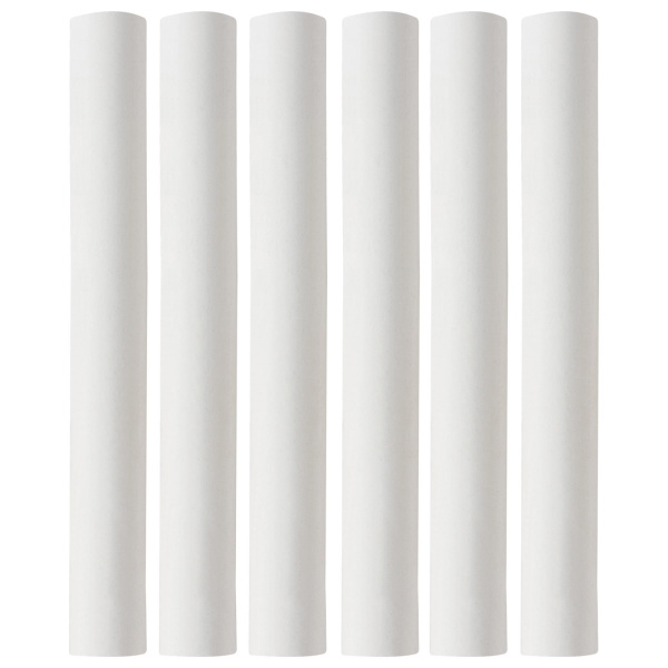 Мел белый, мягкое письмо, набор 400 шт., круглый, BRAUBERG, 227441 - Мелки