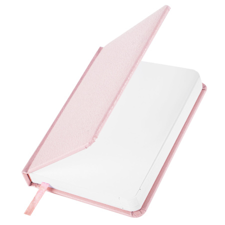 Ежедневник недатированный МАЛЫЙ ФОРМАТ А6 (100x150 мм) BRAUBERG "Profile", балакрон, 136 л., розовый, 111693 - Ежедневники с покрытием "под кожу и ткань"