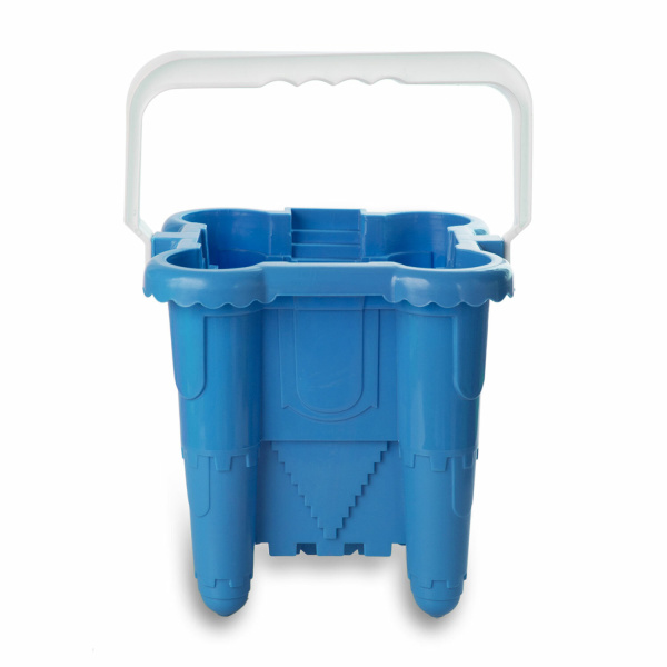 Набор для песочницы КРЕПОСТЬ, ведро-замок, совок, грабли, 3 формочки, пластик, АЛЕКС ТОЙЗ, 15562 - Наборы для песочницы