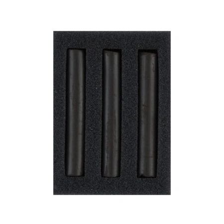 Набор сухих художественных графических материалов "Ладога": сепия тёмная 3 мелка - Мел, графит, сепия, сангина, соус, уголь художественные