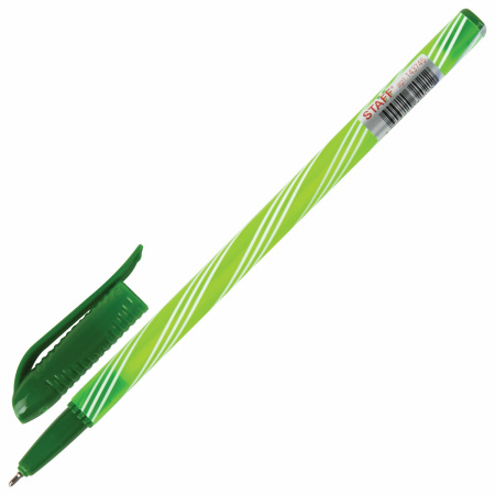 Ручка шариковая STAFF "College BP-12", СИНЯЯ, корпус ассорти, узел 0,7 мм, линия письма 0,35 мм, 143745 - Ручки шариковые неавтоматические