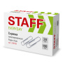 Скрепки STAFF "EVERYDAY", 28 мм, никелированные, 100 шт., в картонной коробке, 226758 - Скрепки канцелярские