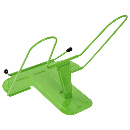 Подставка для книг и учебников BRAUBERG LINE+, металлическая, зеленая, европодвес, 238072 - Подставки для книг
