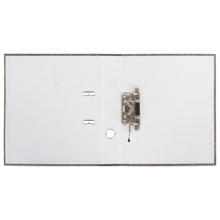 Папка-регистратор ОФИСМАГ, фактура стандарт, с мраморным покрытием, 50 мм, зеленый корешок, 225588 - Папки-регистраторы с арочным механизмом