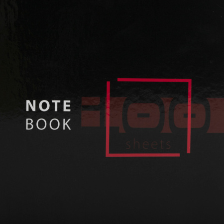 Тетрадь на кольцах БОЛЬШАЯ А4 (210х305 мм), 100 листов, твердый картон, клетка, BRAUBERG, Dark, 404101 - Тетради на кольцах и сменные блоки к ним