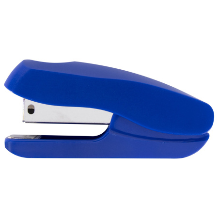 Степлер №24/6, 26/6 STAFF "EVERYDAY", до 20 листов, синий, 228740 - Степлеры настольные