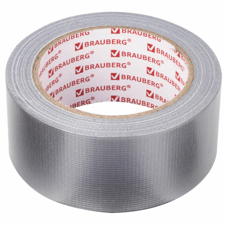 Клейкая АРМИРОВАННАЯ лента 50 мм *40 м, ПРОЧНАЯ ТКАНЕВАЯ ОСНОВА, BRAUBERG - Клейкие ленты канцелярские