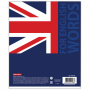 Тетрадь-словарь для записи английских слов А5 48 л., скоба, клетка, BRAUBERG, справка, 403562 - Тетради предметные