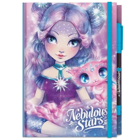 Серия: Nebulia. Блокнот с черными страницами и ручкой - Блокноты и записные книжки