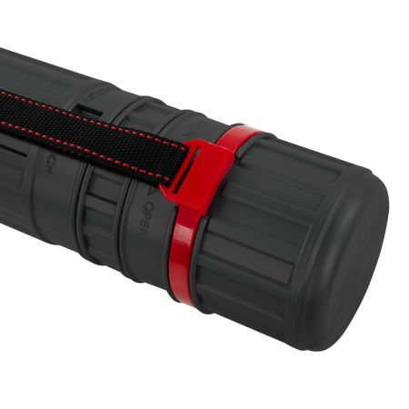 Тубус для чертежей телескопический, длина 64-100 см, формат А0, диаметр 8,5 см, с ремнем, черный, BRAUBERG, 271256 - Тубусы для чертежей