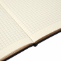 Тетрадь А5 (168х208 мм), 80 л., сшивка, клетка, под кожу, BRAUBERG VISTA, "Poetry", 403921 - Тетради более 60 листов