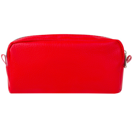 Пенал-косметичка BRAUBERG под фактурную кожу, ассорти, коричневый, красный, черный, "Идеал", 19х9х4 см, дисплей, 224035 - Пеналы мягкие