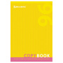 Тетрадь А4, 96 л., BRAUBERG скоба, клетка, обложка картон, ОДИН ЦВЕТ, 401880 - Тетради формата А4