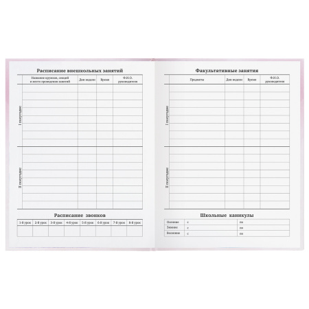 Дневник 1-11 класс 48 л., твердый, BRAUBERG, глянцевая ламинация, с подсказом, "Совушка", 106601 - Дневники для младших классов