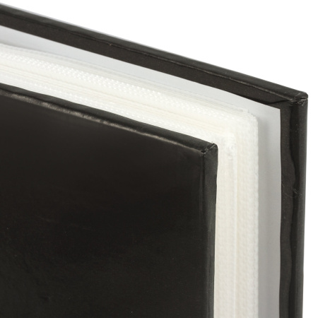 Фотоальбом BRAUBERG на 200 фотографий 10х15 см, твердая обложка, "Пейсли", черный с розовым, 390668 - Фотоальбомы