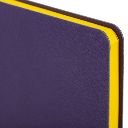 Блокнот А5 (148x218 мм), BRAUBERG "Metropolis Mix", под кожу, 80 л., в точку, сиреневый, 113315 - Бизнес-блокноты и бизнес-тетради