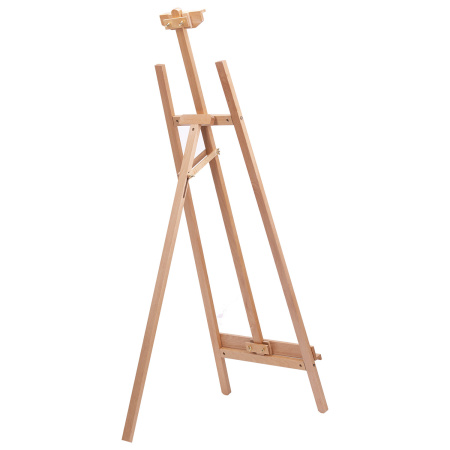 Мольберт напольный из бука, 158х50х87 см, высота холста до 121 см, лакированный, BRAUBERG ART CLASSIC, 192259 - Мольберты