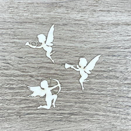 Чипборд "Маленькие купидоны" толщина 1,55 мм