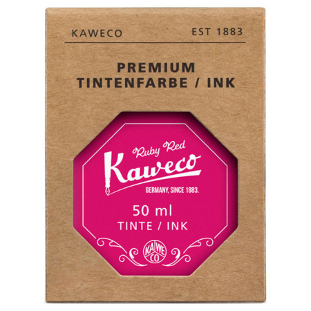Чернила KAWECO 50мл стекло красный рубиновый - Чернила