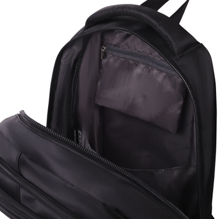 Рюкзак BRAUBERG HIGH SCHOOL универсальный, 3 отделения, "Легенда", черный/красный, 46х31х18 см, 271651 - Рюкзаки городские для старшеклассников и студентов