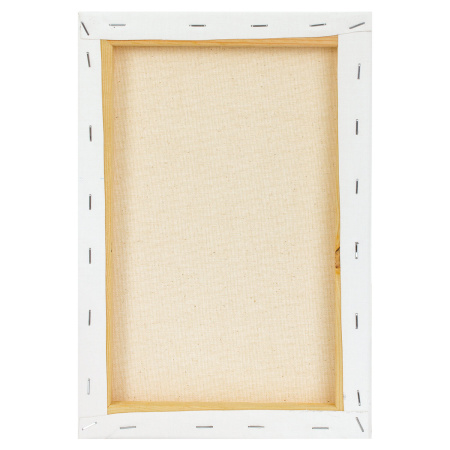 Холсты на подрамнике BRAUBERG ART DEBUT, НАБОР 3шт, 280г/м, грунт, 100% хлопок, мелкое зерно, 191649 - Холсты