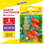 Набор ластиков фигурных ЮНЛАНДИЯ "Зайчик и урожай", 5 шт., ассорти, 229596 - Ластики классические