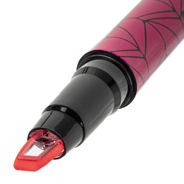 Набор текстовыделителей с прозрачным наконечником 4 ЦВЕТА, BRAUBERG "Clear", линия 1-5 мм, 152426 - Текстовыделители