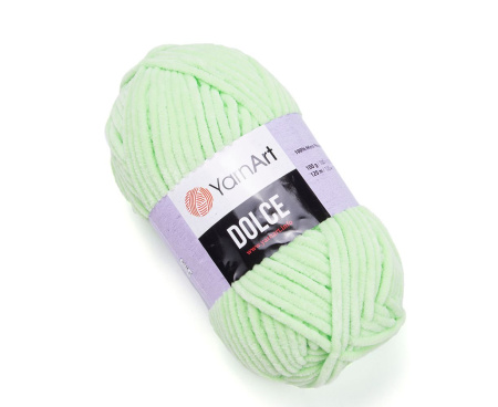 Пряжа YarnArt Dolce №850 (салатовый) -2 мотка