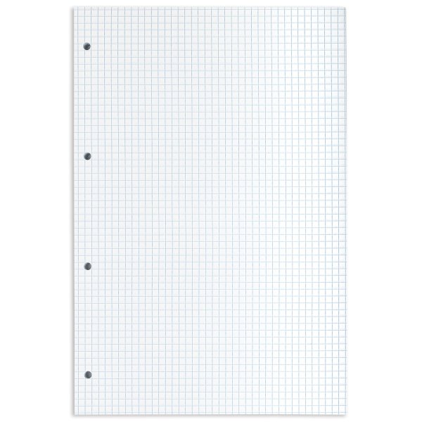 Сменный блок к тетради на кольцах БОЛЬШОГО ФОРМАТА А4, 120 л., BRAUBERG, Белый, 404518 - Тетради на кольцах и сменные блоки к ним