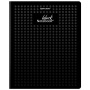 Тетрадь А5, 48 л., BRAUBERG, скоба, клетка, матовая ламинация, выборочный лак, "Black" (микс в спайке), 404375 - Тетради 40-48 листов