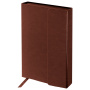 Ежедневник недатированный А5 (148х218 мм), GALANT "Magnetic", кожзам, магнитный клапан, 160 л., коричневый, 111880 - Ежедневники с покрытием "под кожу и ткань"