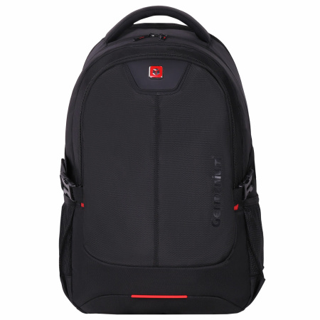 Рюкзак GERMANIUM UPGRADE универсальный, 3 отделения, отделение для ноутбука, USB-порт, "UP-3", черный, 47х33х21 см, 271667 - Рюкзаки с отделением для ноутбука